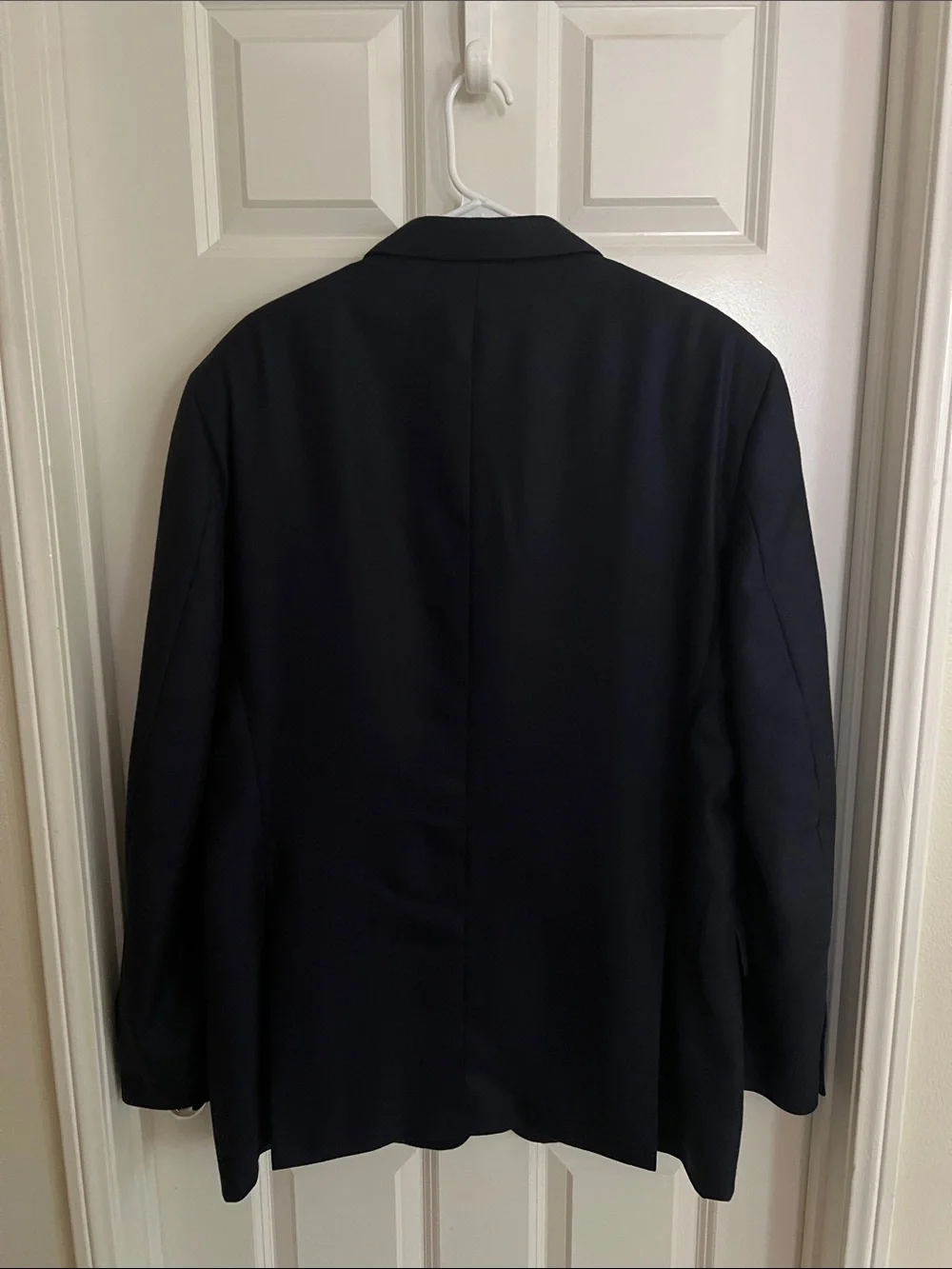 John W. Nordstrom Navy Single-Breasted Sport Coat Fabric by Loro Piana & Company